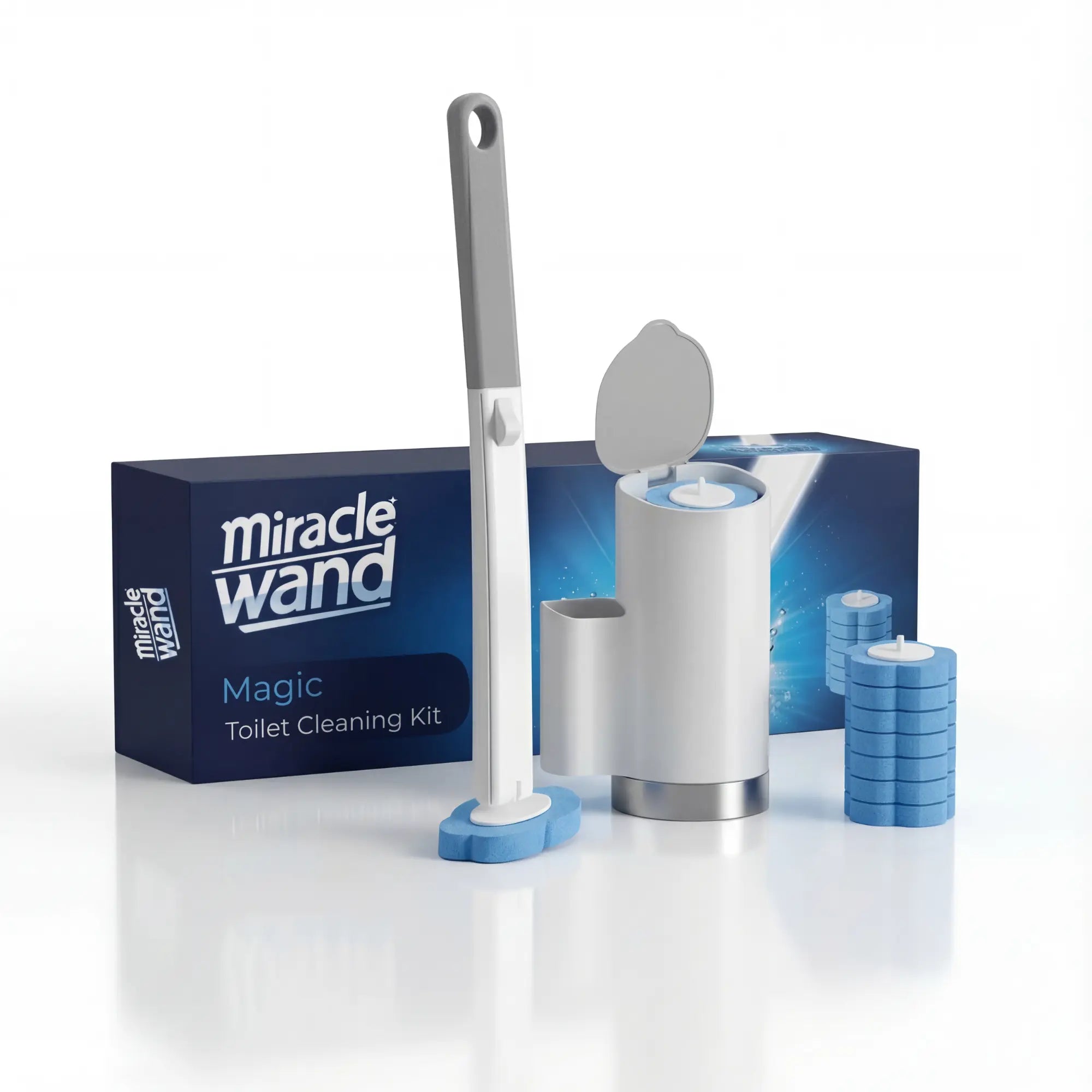 MiracleWand™ Magic Toilet Brush | BOGO Deluxe
