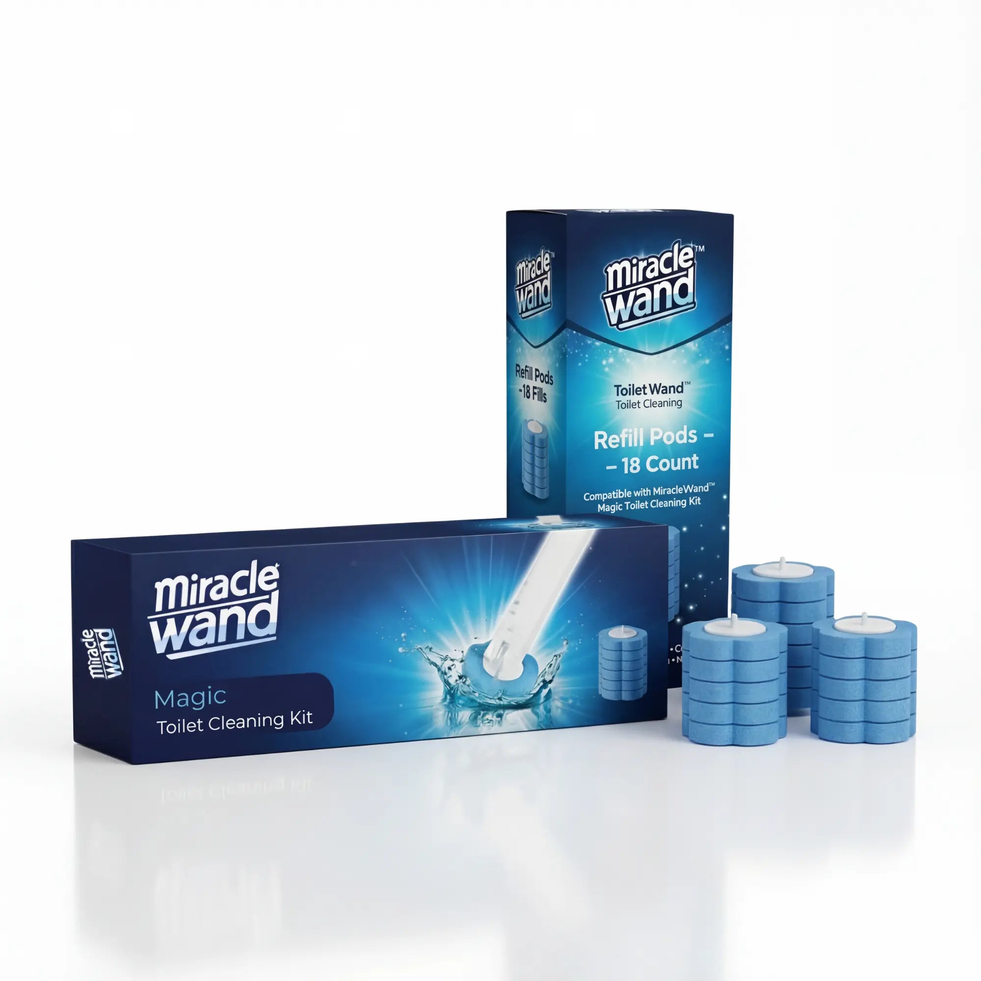 MiracleWand™ Magic Toilet Brush | BOGO Deluxe
