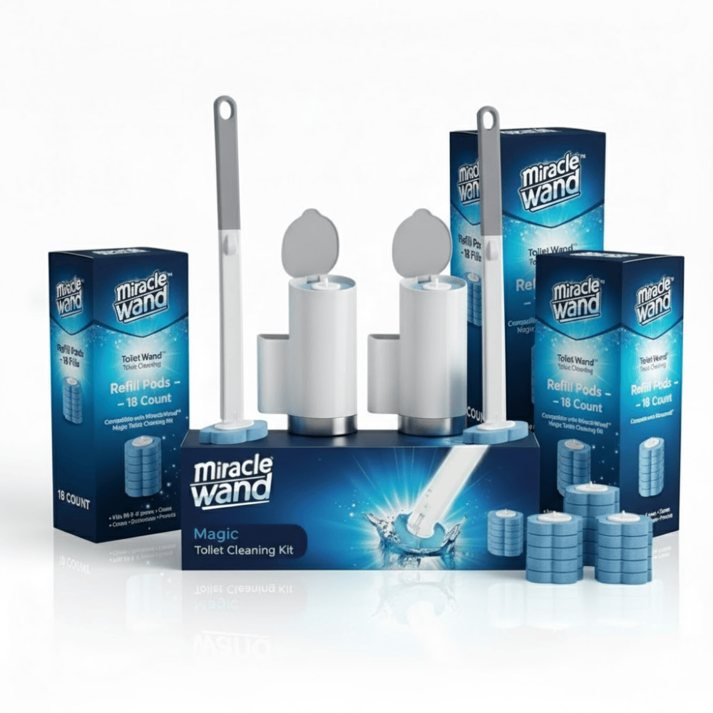 MiracleWand™ Magic Toilet Brush | BOGO Deluxe